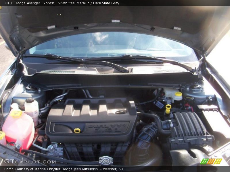 Silver Steel Metallic / Dark Slate Gray 2010 Dodge Avenger Express