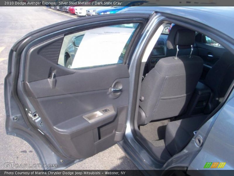 Silver Steel Metallic / Dark Slate Gray 2010 Dodge Avenger Express