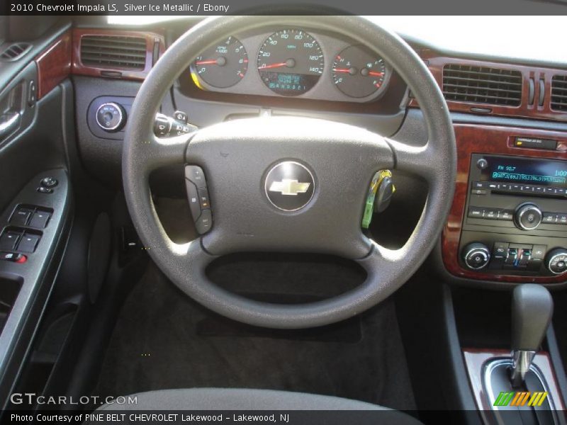 Silver Ice Metallic / Ebony 2010 Chevrolet Impala LS