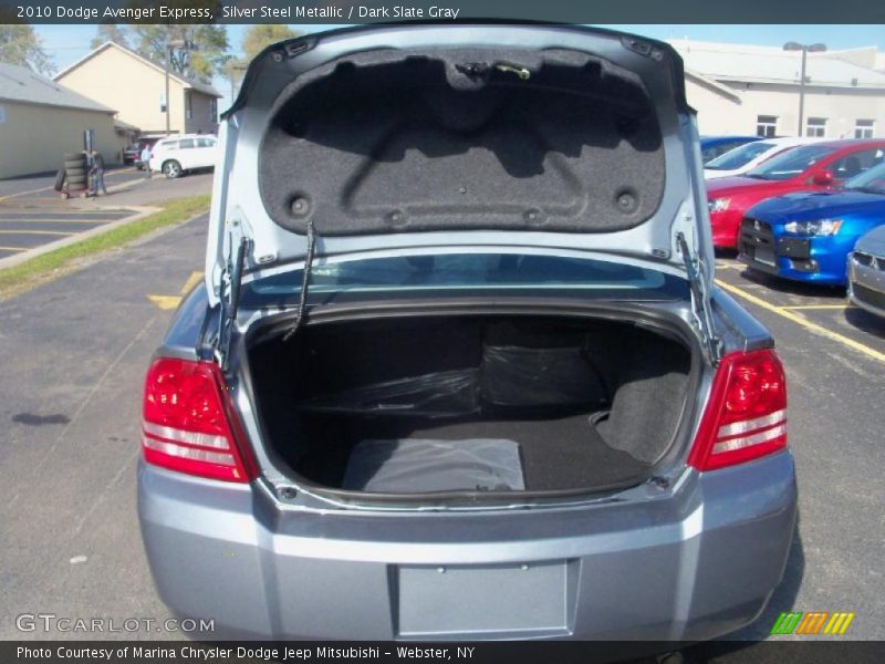 Silver Steel Metallic / Dark Slate Gray 2010 Dodge Avenger Express