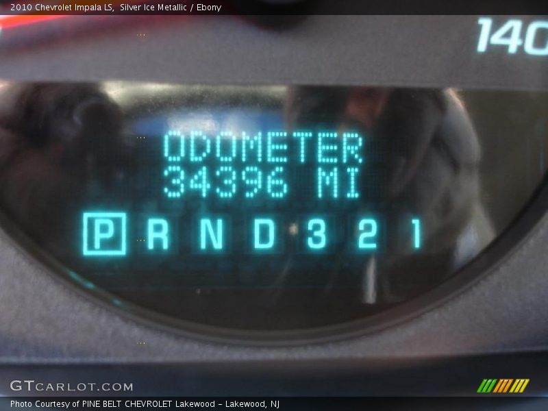 Silver Ice Metallic / Ebony 2010 Chevrolet Impala LS