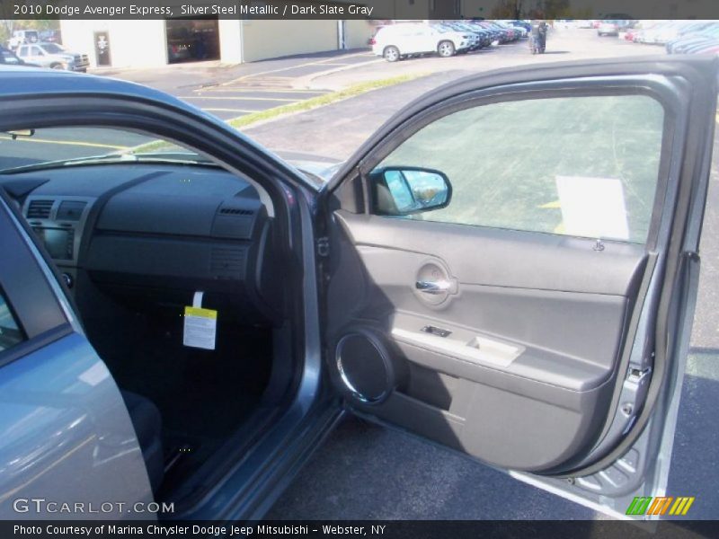 Silver Steel Metallic / Dark Slate Gray 2010 Dodge Avenger Express