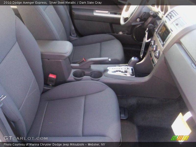 Silver Steel Metallic / Dark Slate Gray 2010 Dodge Avenger Express