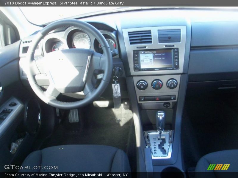 Silver Steel Metallic / Dark Slate Gray 2010 Dodge Avenger Express
