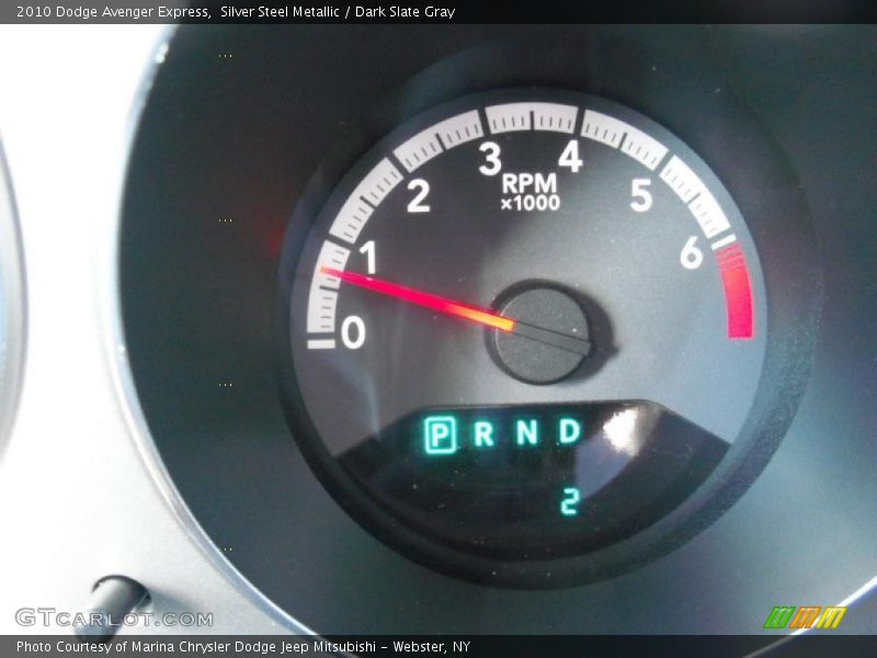 Silver Steel Metallic / Dark Slate Gray 2010 Dodge Avenger Express