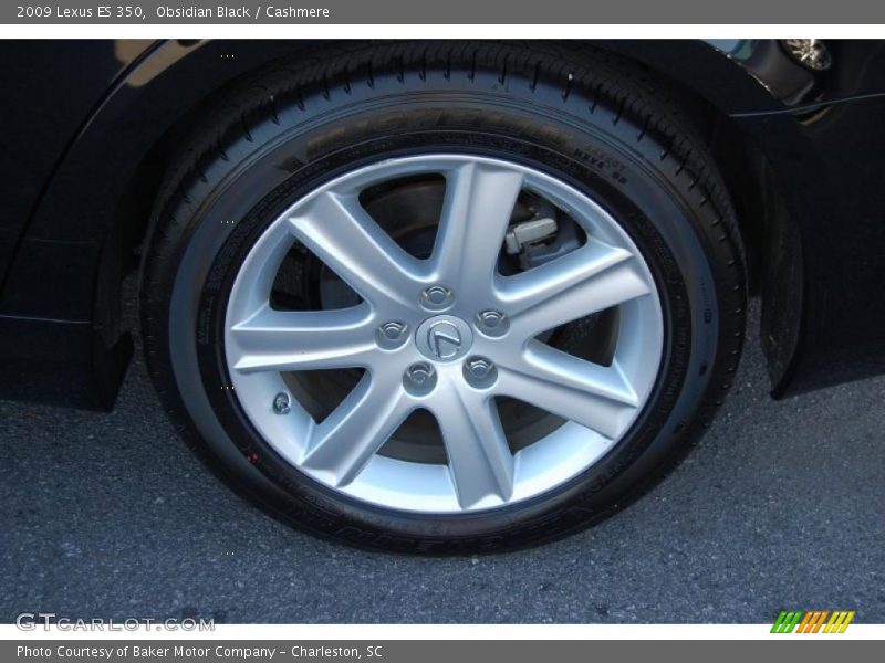 Obsidian Black / Cashmere 2009 Lexus ES 350