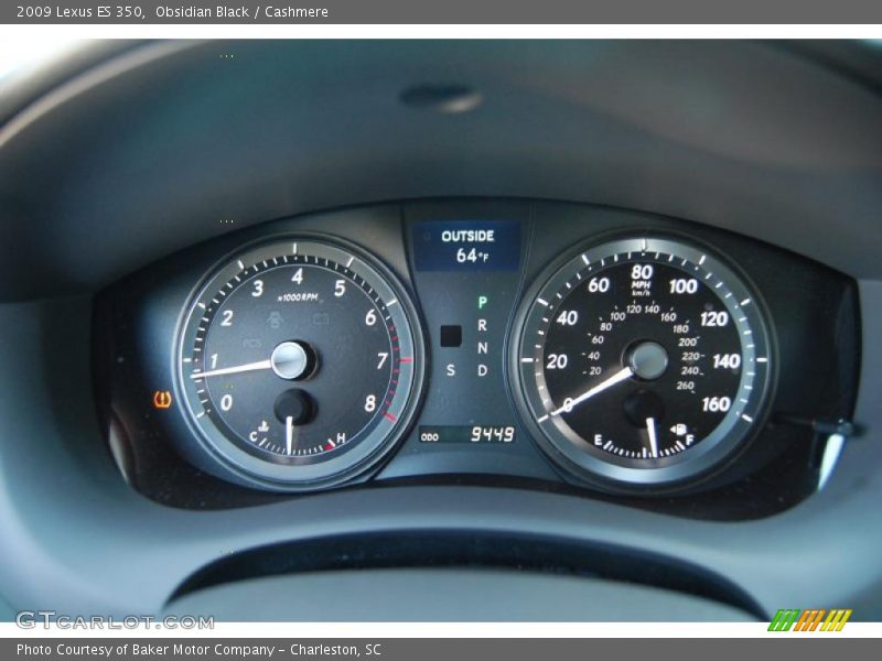 Obsidian Black / Cashmere 2009 Lexus ES 350