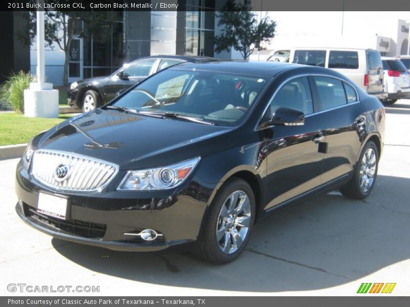 Carbon Black Metallic / Ebony 2011 Buick LaCrosse CXL