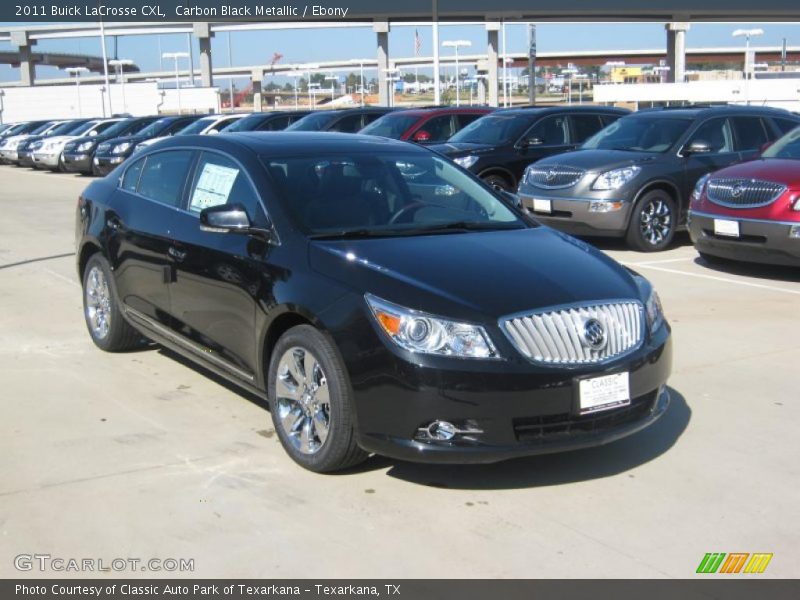 Carbon Black Metallic / Ebony 2011 Buick LaCrosse CXL