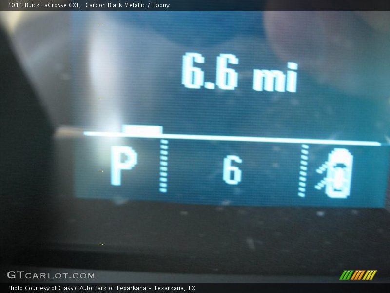 Carbon Black Metallic / Ebony 2011 Buick LaCrosse CXL