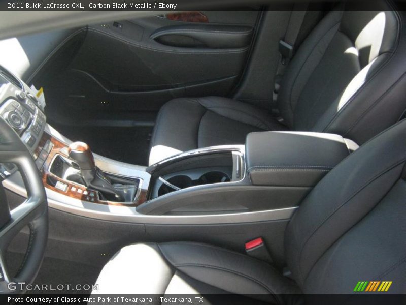 Carbon Black Metallic / Ebony 2011 Buick LaCrosse CXL