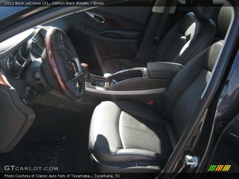 Carbon Black Metallic / Ebony 2011 Buick LaCrosse CXL