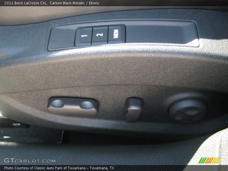 Carbon Black Metallic / Ebony 2011 Buick LaCrosse CXL