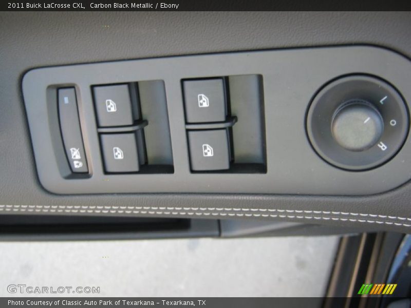 Carbon Black Metallic / Ebony 2011 Buick LaCrosse CXL
