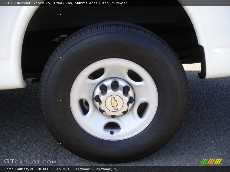  2010 Express 2500 Work Van Wheel