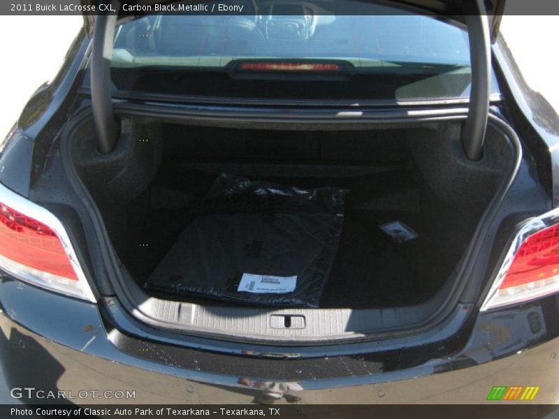 Carbon Black Metallic / Ebony 2011 Buick LaCrosse CXL