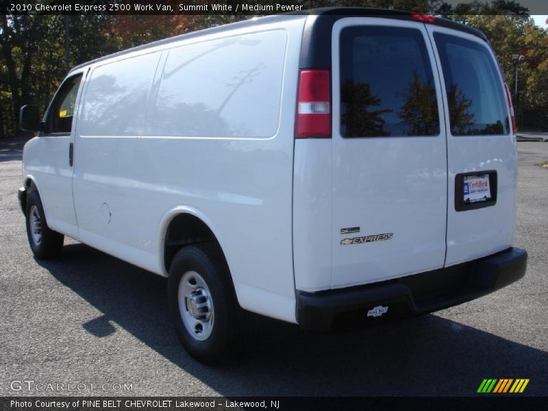 Summit White / Medium Pewter 2010 Chevrolet Express 2500 Work Van