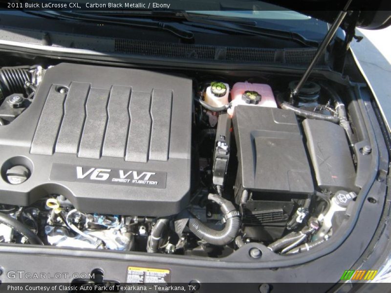 Carbon Black Metallic / Ebony 2011 Buick LaCrosse CXL
