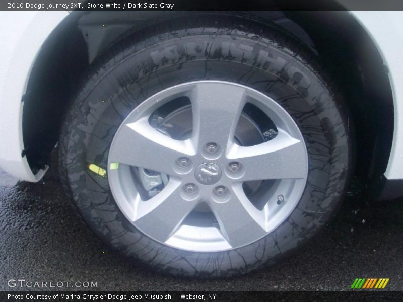 Stone White / Dark Slate Gray 2010 Dodge Journey SXT