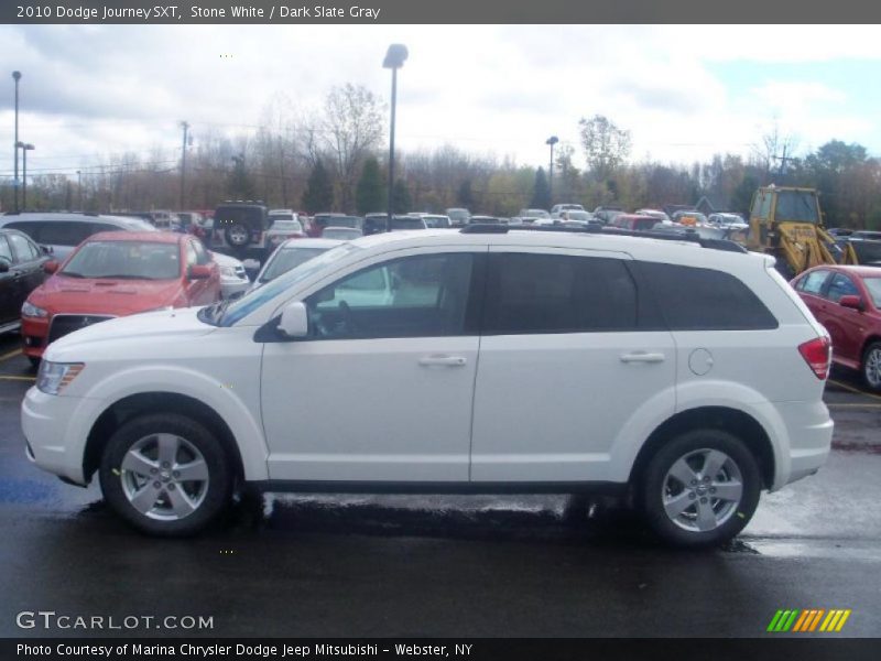 Stone White / Dark Slate Gray 2010 Dodge Journey SXT
