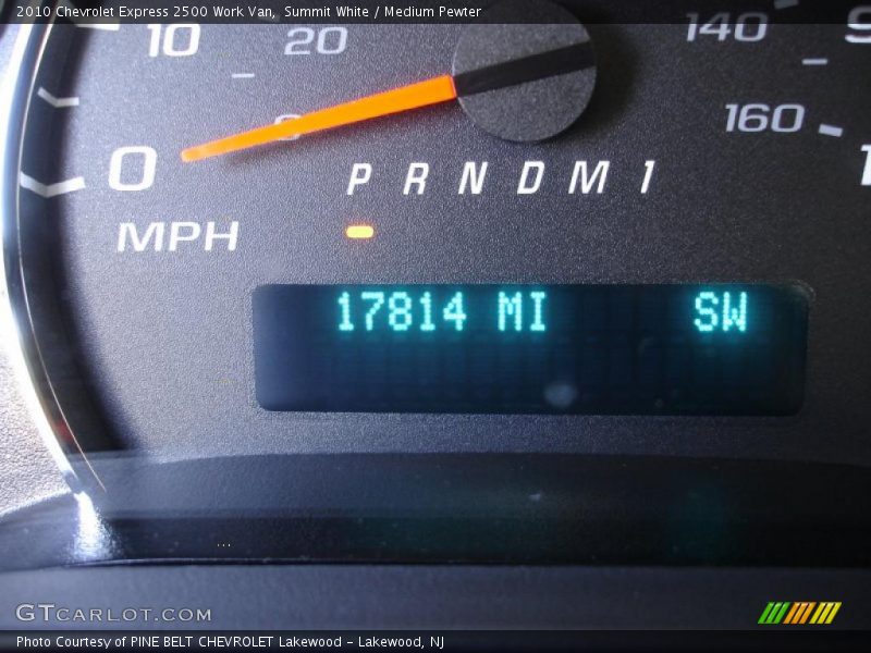 Summit White / Medium Pewter 2010 Chevrolet Express 2500 Work Van