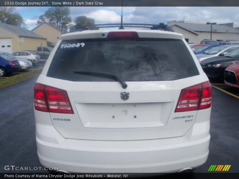 Stone White / Dark Slate Gray 2010 Dodge Journey SXT