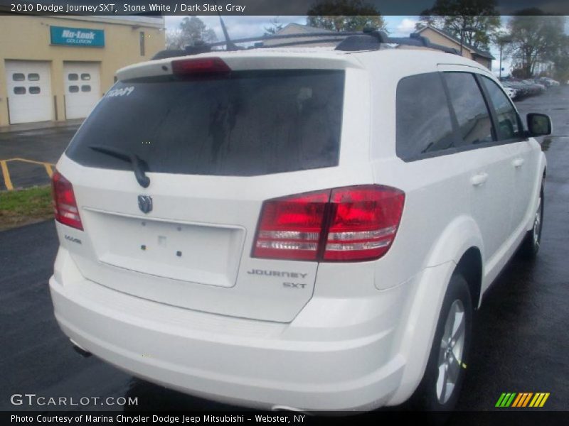 Stone White / Dark Slate Gray 2010 Dodge Journey SXT