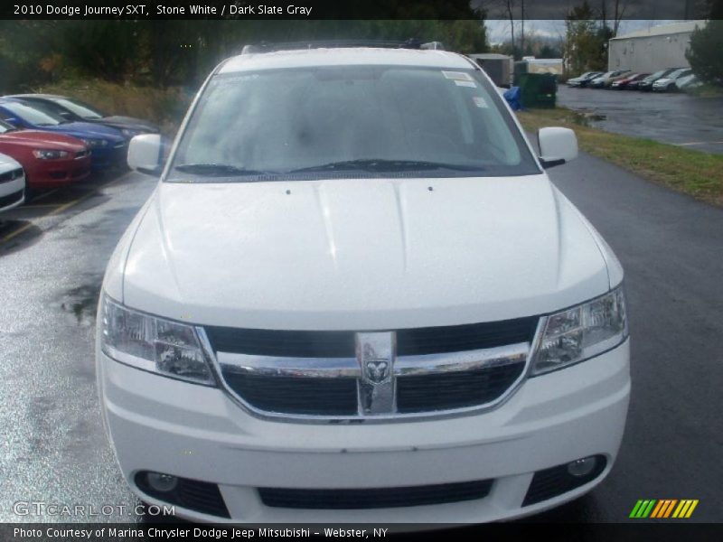 Stone White / Dark Slate Gray 2010 Dodge Journey SXT