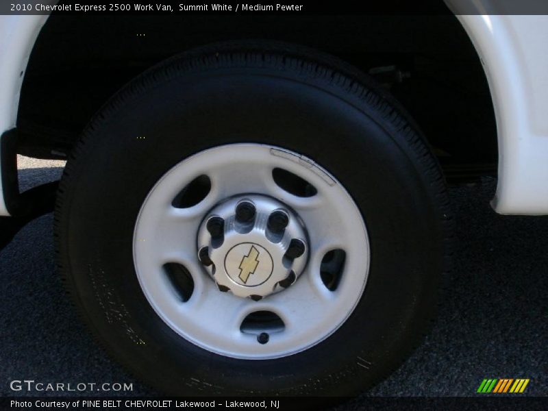  2010 Express 2500 Work Van Wheel
