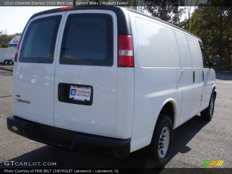 Summit White / Medium Pewter 2010 Chevrolet Express 2500 Work Van