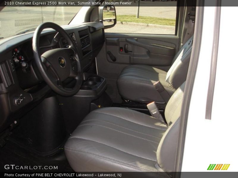  2010 Express 2500 Work Van Medium Pewter Interior