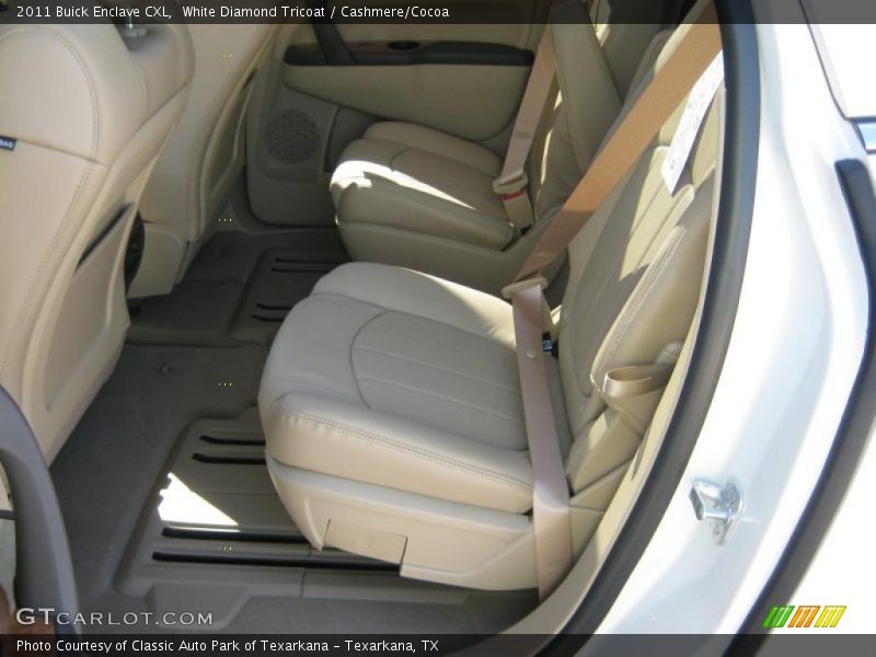 White Diamond Tricoat / Cashmere/Cocoa 2011 Buick Enclave CXL