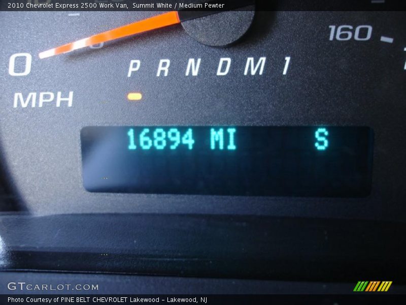 Summit White / Medium Pewter 2010 Chevrolet Express 2500 Work Van