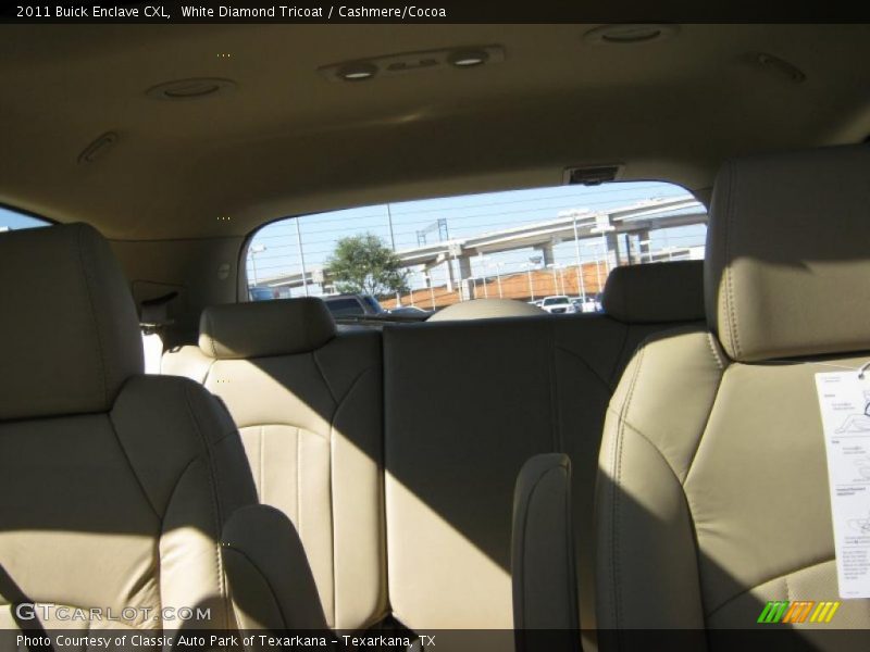 White Diamond Tricoat / Cashmere/Cocoa 2011 Buick Enclave CXL