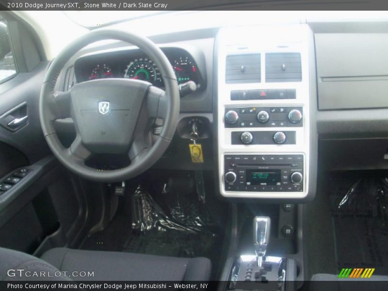Stone White / Dark Slate Gray 2010 Dodge Journey SXT