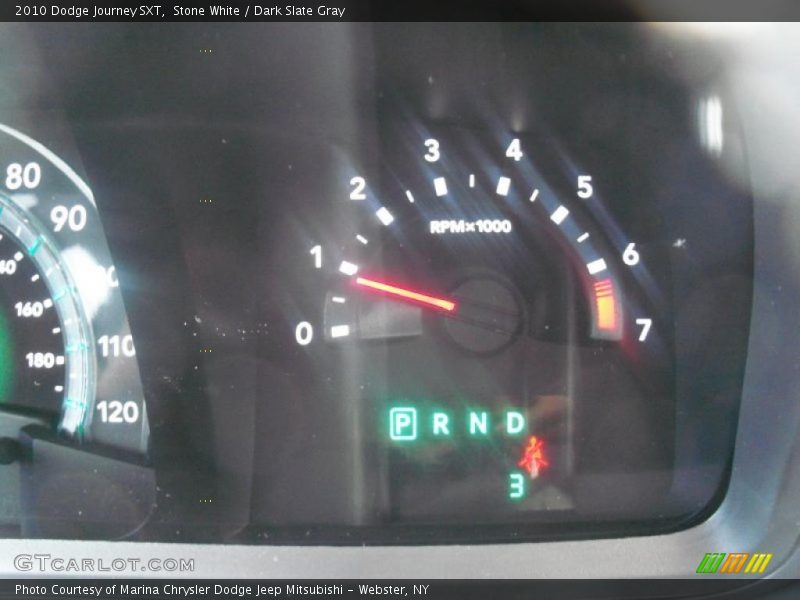 Stone White / Dark Slate Gray 2010 Dodge Journey SXT