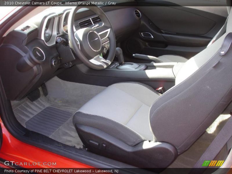  2010 Camaro LT Coupe Gray Interior