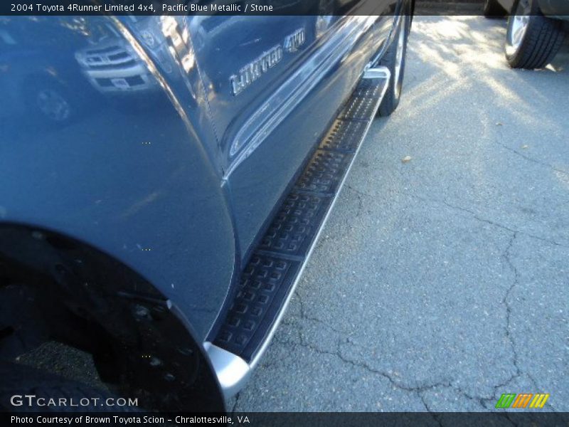 Pacific Blue Metallic / Stone 2004 Toyota 4Runner Limited 4x4