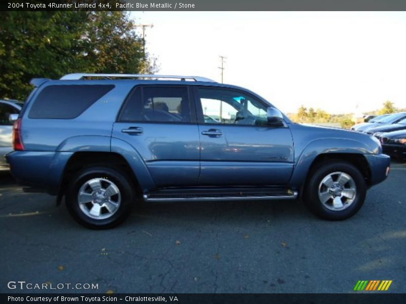 Pacific Blue Metallic / Stone 2004 Toyota 4Runner Limited 4x4