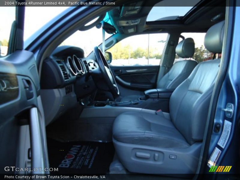 Pacific Blue Metallic / Stone 2004 Toyota 4Runner Limited 4x4