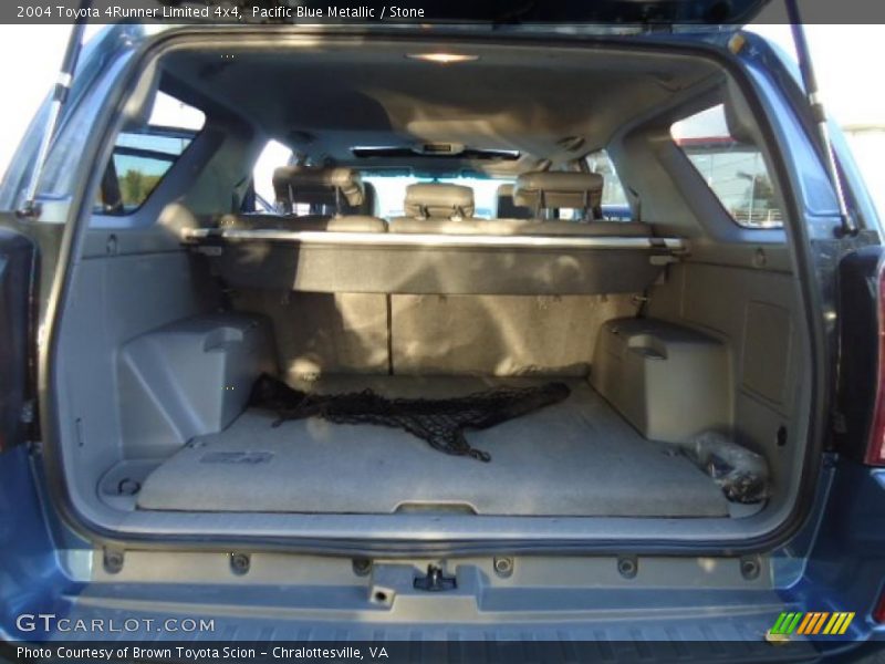 Pacific Blue Metallic / Stone 2004 Toyota 4Runner Limited 4x4