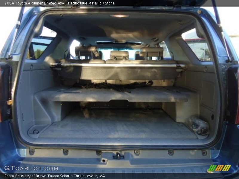 Pacific Blue Metallic / Stone 2004 Toyota 4Runner Limited 4x4