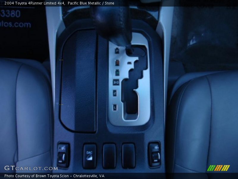 Pacific Blue Metallic / Stone 2004 Toyota 4Runner Limited 4x4