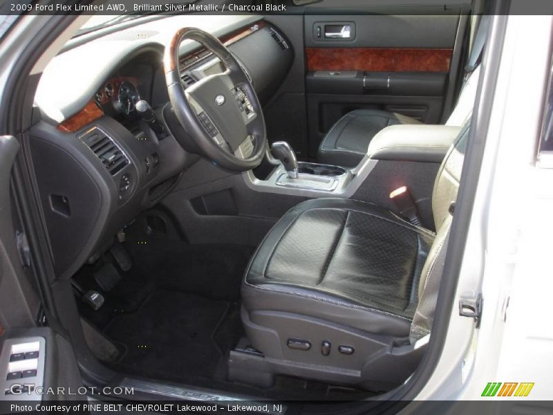 Brilliant Silver Metallic / Charcoal Black 2009 Ford Flex Limited AWD