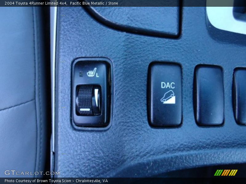 Pacific Blue Metallic / Stone 2004 Toyota 4Runner Limited 4x4