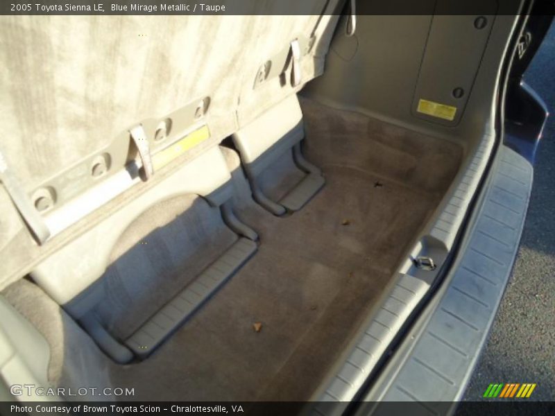 Blue Mirage Metallic / Taupe 2005 Toyota Sienna LE
