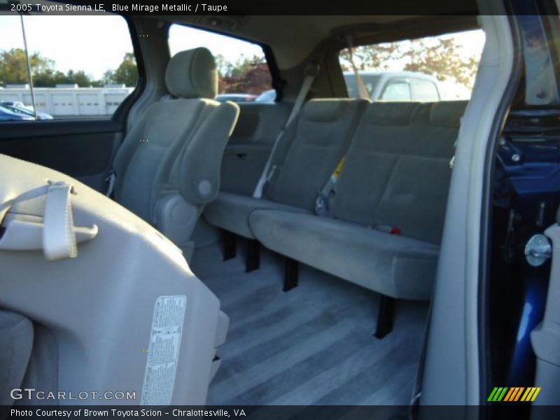 Blue Mirage Metallic / Taupe 2005 Toyota Sienna LE