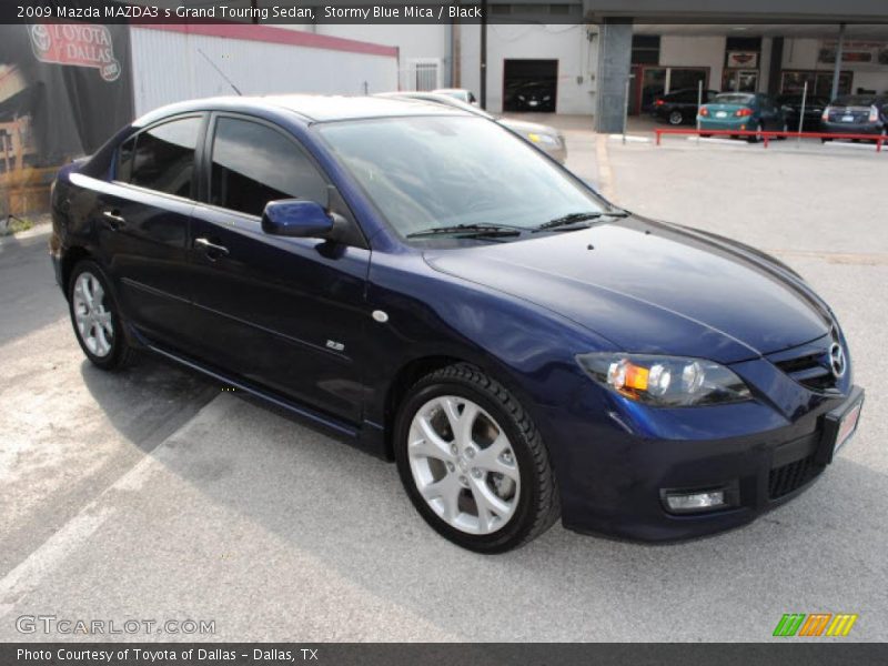Front 3/4 View of 2009 MAZDA3 s Grand Touring Sedan