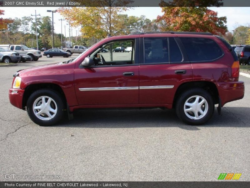 Red Jewel / Ebony 2007 GMC Envoy SLE