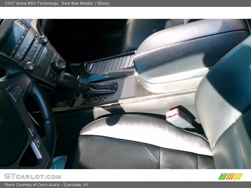 Steel Blue Metallic / Ebony 2007 Acura MDX Technology